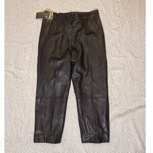 BONUS Genuine Leather Italian Pants Size 12